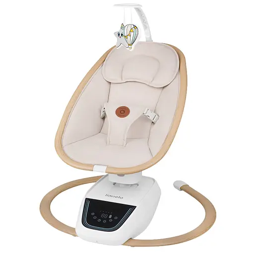 Крісло-гойдалка Lionelo Olivia Beige Natural (LO-OLIVIA BEIGE NATURAL) - фото 1