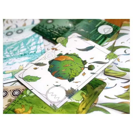 Настольная игра Games 7 Days Evergreen. Зеленая планета EVG001UA 45 фишек ростков - фото 4