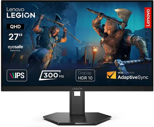Монітор Lenovo 27" Legion 27Q-11 QHD IPS 300Hz (67D3GAC1UA) - фото 1