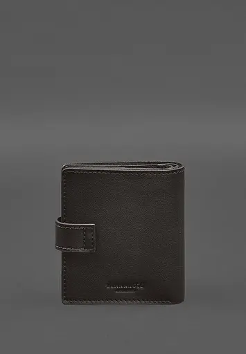 Кожаная обложка-портмоне для военного билета офицера запаса (широкий документ) Темно-коричневый - фото 8