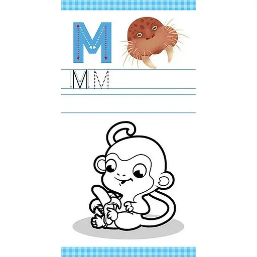 Детская книжечка в кармашек "Учим буквы" 1686006, 24 страницы - фото 2