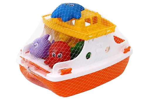 Игрушка «Паром с морскими жителями», 7938 Технок, в сетке (4823037607938) Бирюзовый - фото 3