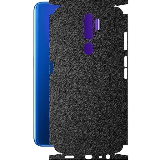 Захисна плівка StatusSKIN для Oppo A9 2020 Корпус Вініл Шкіра чорна - фото 1