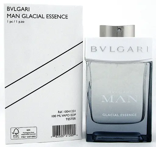 Оригинал Bvlgari Man Glacial Essence 100 мл ТЕСТЕР парфюмированная вода - фото 1