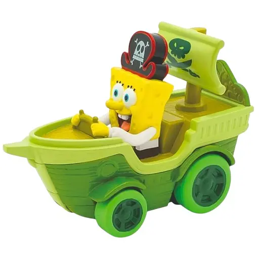 Фигурка Sponge Bob Губка Боб в кино в поисках квадратных штанов лодочник-пират Губка Боб (FR73111/73112)