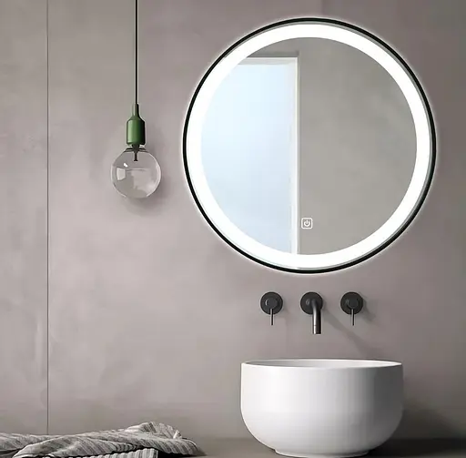 Дзеркало Dusel DE-M2071D Silver 620715, Сірий - фото 2