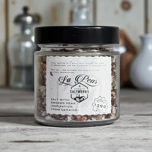 Соль с копченой грушей – натуральная украинская приправа для борща, соусов и маринадов - фото 5