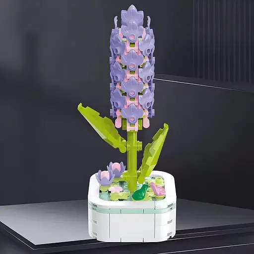 3D конструктор Flowers Гиацинт на 162 детали (25-109) - фото 4