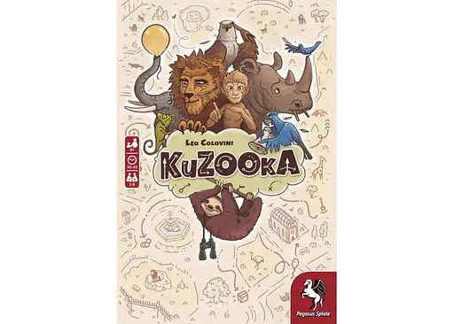 Настольная игра Pegasus Spiele KuZOOkA (KuZOOkA) (англ.) (PS210) - фото 2