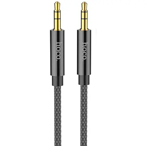 Кабель Hoco AUX UPA19 AUX audio cable L-2 м Чорний