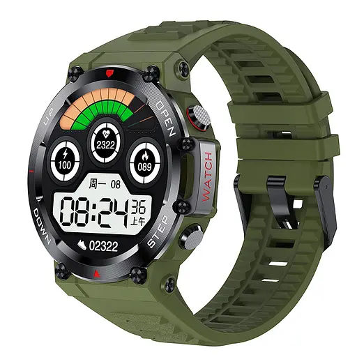 Умные часы Modfit Titan Army Green 35 мм.