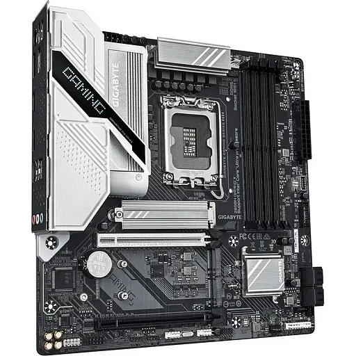 Материнская плата Gigabyte LGA1851, Z890M Gaming X, Z890, 4xDDR5, 1xPCI-E 5.0 x16, 1xPCI-E 4.0 x16, 4xSATA3, 3xM.2, Realtek 7.1, Realtek 2.5GbE, HDMI/2xDP, MicroATX - фото 3