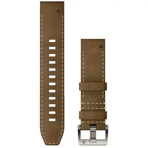 Ремешок для Garmin Marq Gen2 QF 22 Hybrid Leather Strap Tundra/Black - фото 1