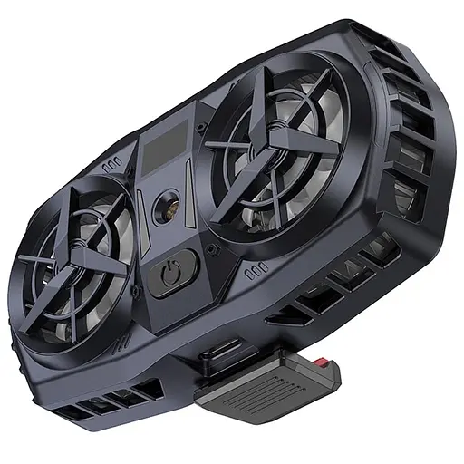 Охолоджуючий кулер для мобільного телефону Hoco GM36 Mustango Black - фото 3