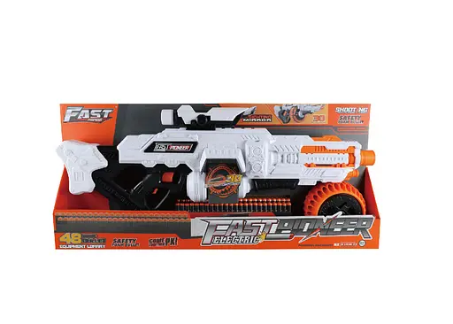 Пулемет BIG511 Fast Pioneer Electric с прицелом и мягкими патронами 48 шт (6953255653511) - фото 1