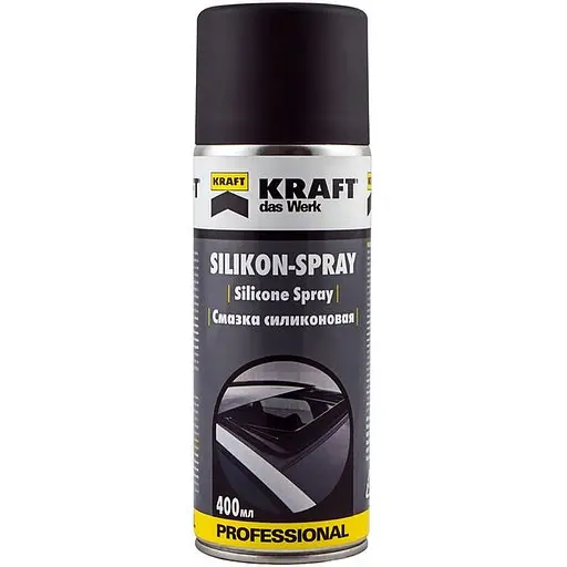 Силиконовая смазка Kraft 400 мл