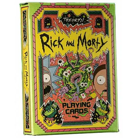 Карти гральні United States Playing Card Company Theory11 Rick and Morty (ВР_TRAM)