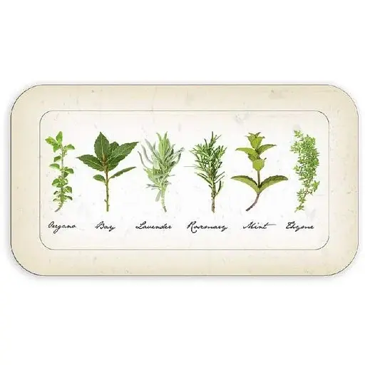 Таця HERBS 29.5x16.5 cm меламін Banquet