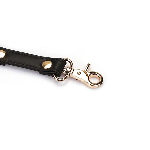 Фіксатор Liebe Seele Dark Candy Hogtie With Gold Hardware чорний - фото 3