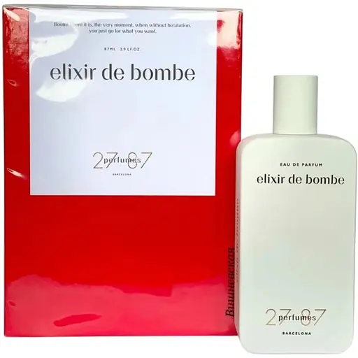 Парфюмированная вода оригинал 27 87 Perfumes Elixir de Bombe 87 мл - фото 1