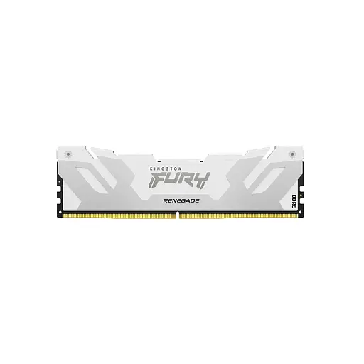 Модуль пам'яті для комп'ютера DDR5 32GB (2x16GB) 8000 MHz Renegade White Kingston Fury (ex.HyperX) (KF580C38RWK2-32) - фото 3