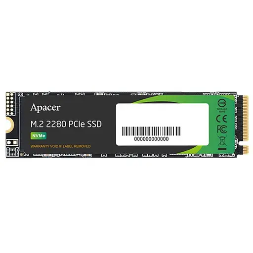 SSD-накопитель 512 ГБ Apacer AS2280P4X M.2 PCIe 3.0 3D TLC (AP512GAS2280P4X-1) - фото 1