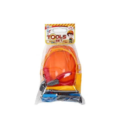 Детский игровой "Набор инструментов" ТехноК 4401TXK с каской - фото 1