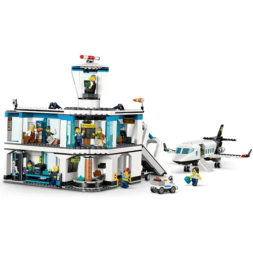 Конструктор LEGO City Аеропорт із літаком 887 деталей (60502)  - фото 2