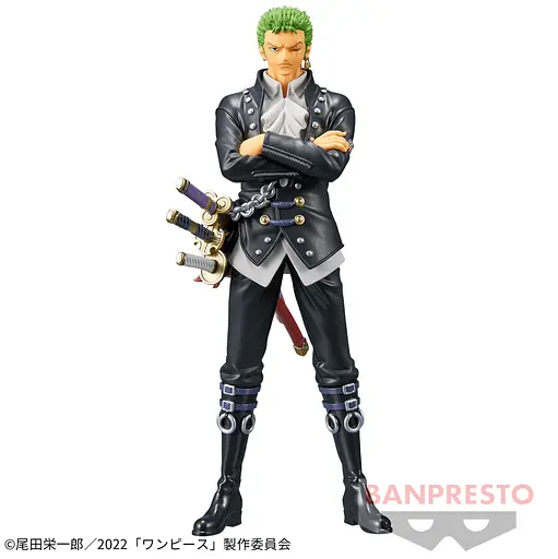 Коллекционная фигурка Bandai Spirits The Grandline Men One Piece Roronoa Zoro Ван Пис Ророноа Зоро 17см BS TGM - фото 2
