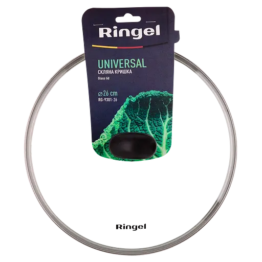 Крышка Ringel Universal стеклянная 26 см (RG-9301-26) - фото 2