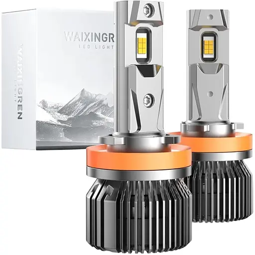 Світлодіодна лампа WAIXINGREN H11 120W 36000LM 800% 6500K Білий