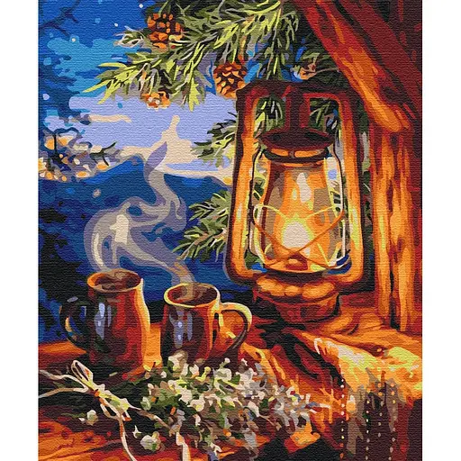 Картина за номерами Казковий ліхтар Brushme 40x50 см кольорова 000276608