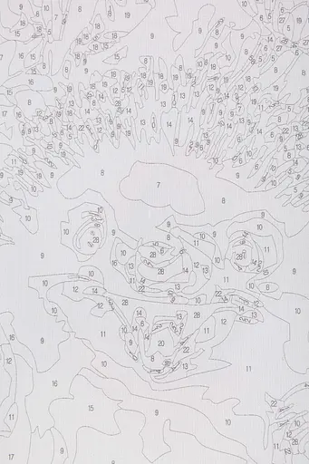 Набор для росписи по номерам "Веселый ежик" 40*50 см, IDEA2-GX46029, ТМ "99IDEAS" - фото 7