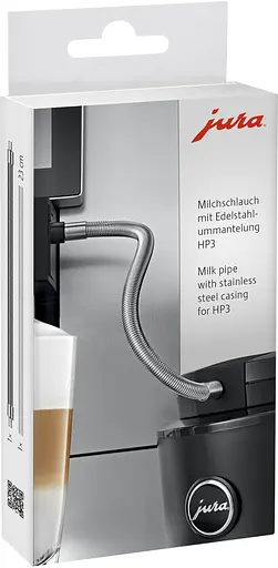 Молочна трубка JURA з оболонкою з нержавіючої сталі HP3 (24114)