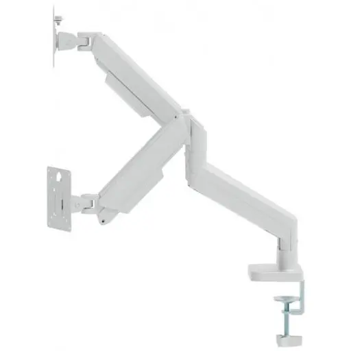 Кронштейн настільний для 2 моніторів Gembird MADA206W White 17-32 дюйми - фото 3