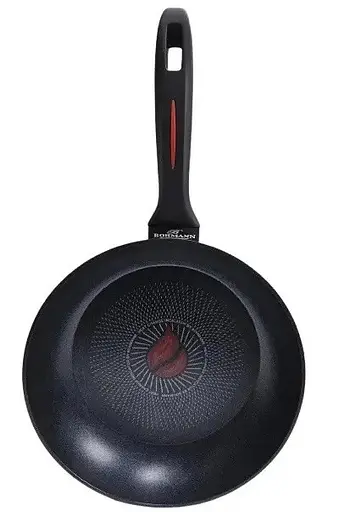 Сковорода 26см с антипригарным 3х шаровым мраморным покрытием Bohmann BH 1011-26 сковорода для жарки - фото 1