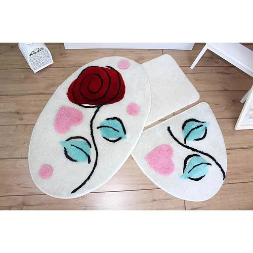 Килимок для ванної Chilai Home Siena Ecru