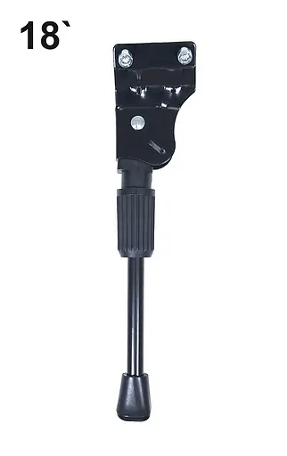 Підніжка на перо (планку) велосипеда під два болта 18" алюмінієва чорна (G0002168) - фото 3