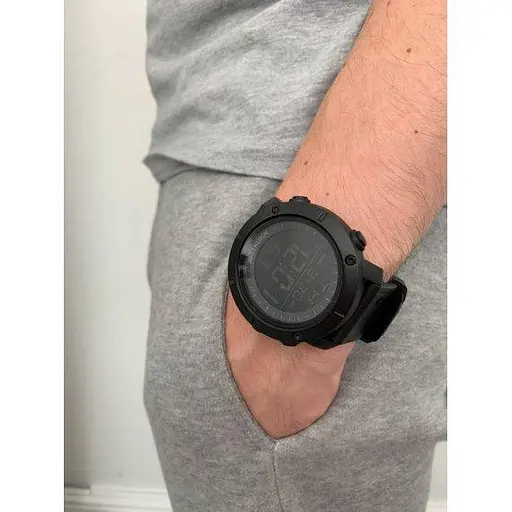 Часы мужские наручные North Edge Tank 5BAR (Черные) - фото 6