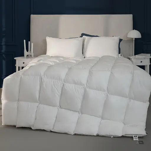 Ковдра пухова MirSon Luxury Exclusive 078, полуторна, 205x140, біла (2200000013675) - фото 4