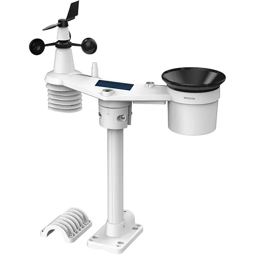 Умная метеостанция Sencor SWS 16600 WIFI белая [134791] - фото 7