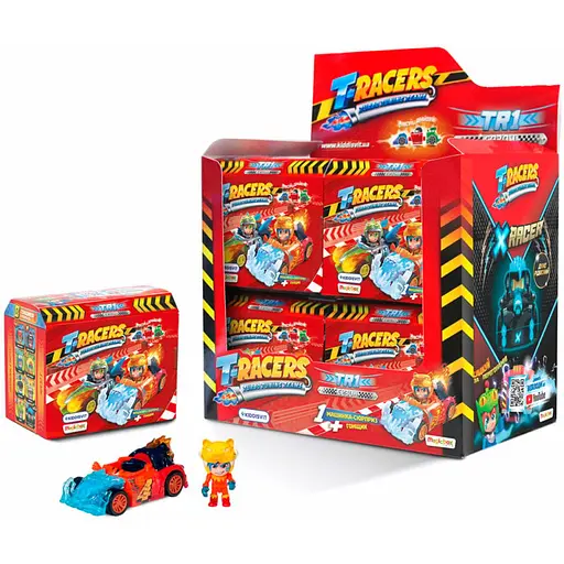 Машинка-конструктор T-Racers PTR1D208UA01 МИКСУЙ І ДРАЙВУЙ в асортименті - фото 1
