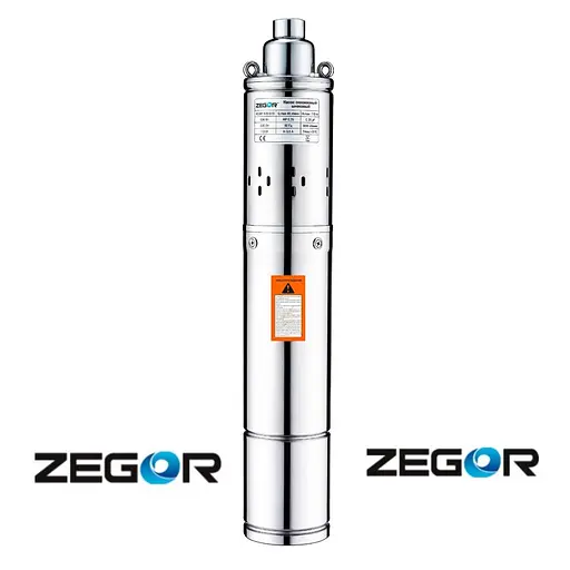 Насос глибинний шнековий Zegor 4QGD1.8-50-0,55 кабель 10 м 30412 - фото 2