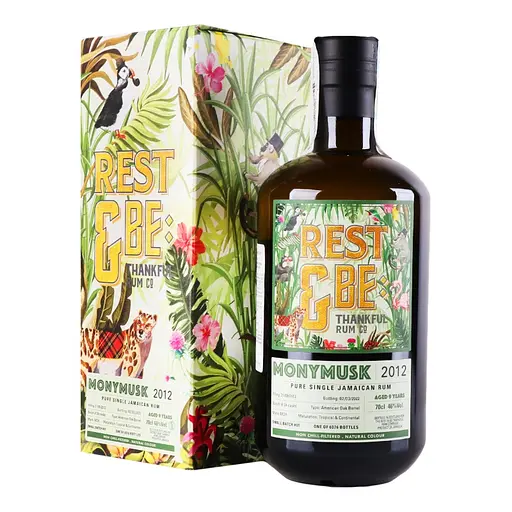 Ром Rest & Be Thankful Small Batch #1 Monymusk 2012, 46% 0.7 л