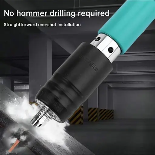 Цвяходер, бетонний цвяхододер, пістолет для нігтів, портативний пістолет для нігтів, з 200 бетонними цвяхами - фото 5