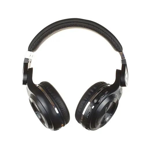 Наушники Bluedio T2 Plus со встроенным радио Bluetooth беспроводные черные - фото 4