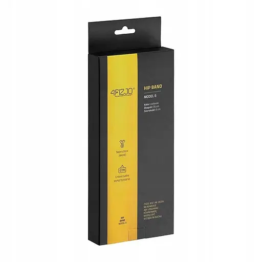 Гумка для фітнесу та спорту 4Fizjo Hip Band із тканини 15-20 кг Black/Blue (P-5907739310293) - фото 4