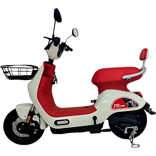 Електроскутер E-Titan City White-Red (14EC-005177) [130981]