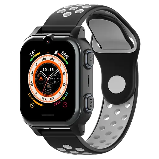 Смарт годинник-телефон дитячі Wonlex CT21 з відеодзвінком WI-FI GPS SIM-карта Black (18557)