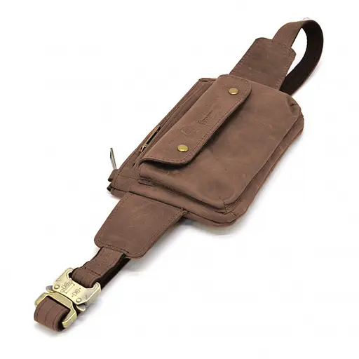 Шкіряна бананка Tarwa 24х15х3 см sum0025644 - фото 5